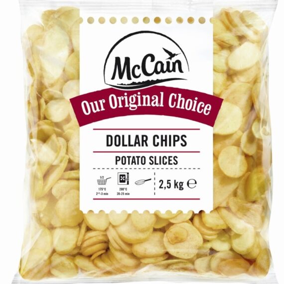 McCain 5611 Dollar Chips 4X2500GR