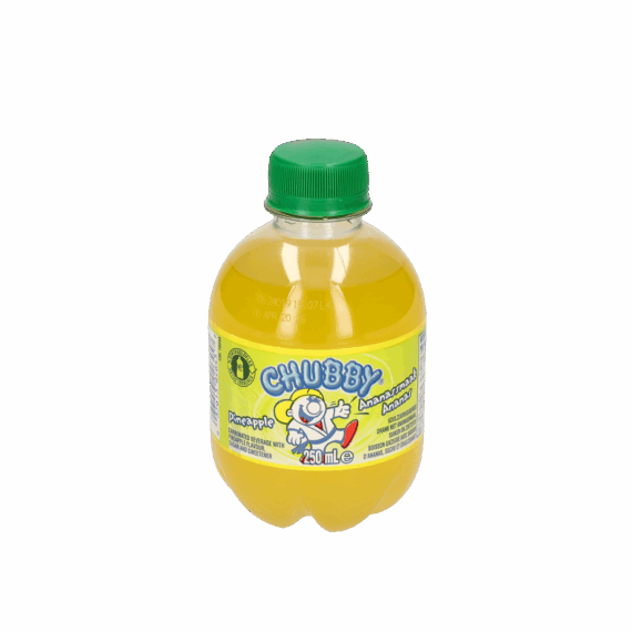 Chubby Pineapple 12x250ML.