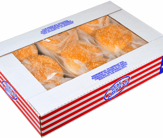 Real America Hamburgerbroodjes 30x75GR.