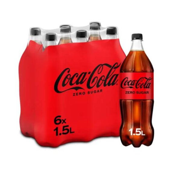 Coca Cola Zero 6x1.5Lt