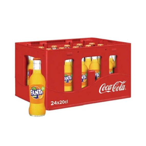 Fanta Orange Krat 24x0.2L