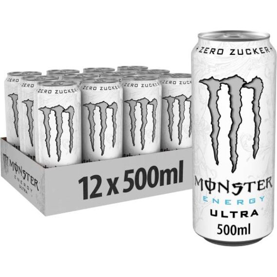 Monster Energy Ultra White 12 x 500ml