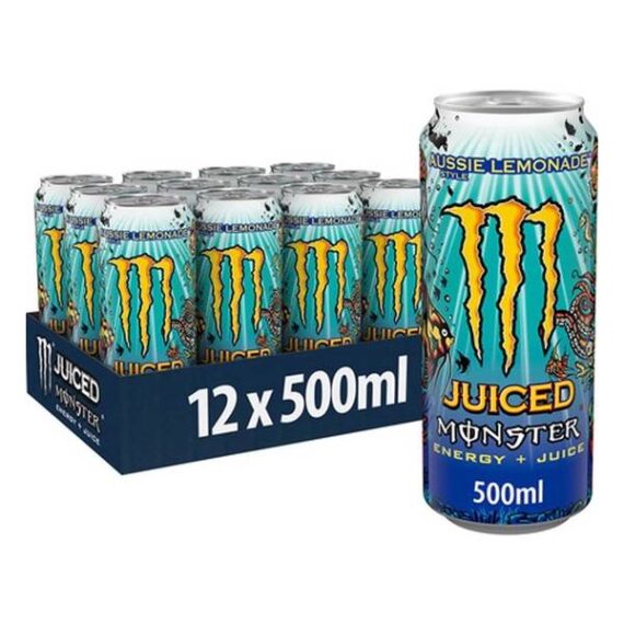 Monster Juice Aussie Lemonade 12x500ml