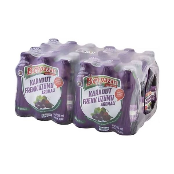 Beypazari Karadut Frenk Uzumu 24x200ml