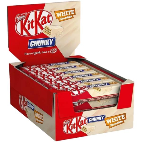Kitkat Chunky White 24x40gr