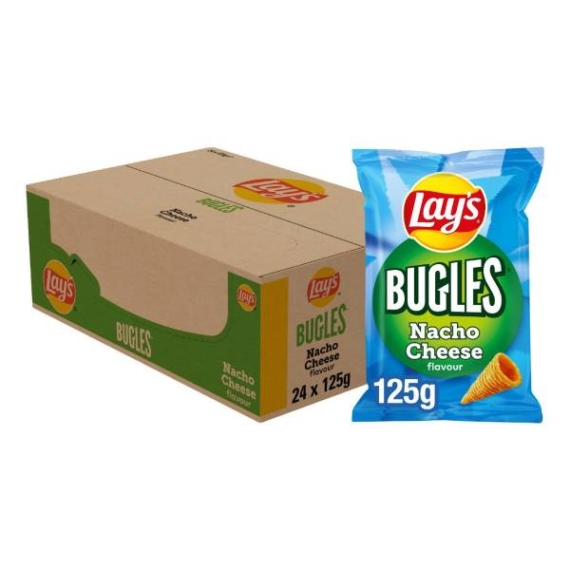 Lays Bugles Nacho Cheese Flavour 24x125g