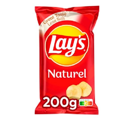 Lays Naturel 18x200g
