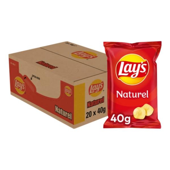 Lays Naturel 20x40g